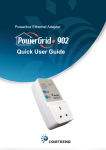 Comtrend Corporation PowerGrid 902 User guide