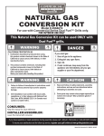 Natural Gas Hose Conversion