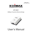 Edimax HP-8501 Installation guide