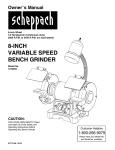 Scheppach 1010053 Owner`s manual