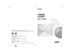 Canon JX510P User`s guide