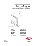 Amana OnCue Commercial Service manual