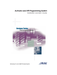 Activator and APS Programming System