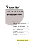 Magic Chef MCBR510W Troubleshooting guide