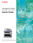 Canon IMAGECLASS D460 User manual