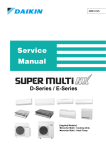 Daikin FTXG25EV1BS Service manual