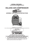 Central Pneumatic 96087 Specifications