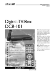 Macab DCB-101 User manual