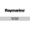 Raymarine Remote display User guide