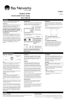 Bay Networks UPS45 User`s manual