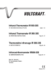 VOLTCRAFT IR 900-30S Operating instructions