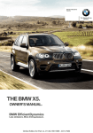 BMW X5 DVD Video System II Owner`s manual