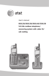 AT&T E598-1 User`s manual