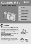 Ricoh Caplio R1V User guide