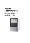 Asus Terminator A7VT400 Specifications