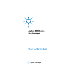 Agilent Technologies 3000 X-Series Technical data