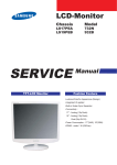 Samsung 732N - LCD Analog Display Service manual