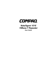 Compaq Netelligent 1016 User guide
