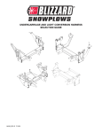 Blizzard Snowplow 800HD Specifications