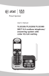 VTech TL32200 User`s manual