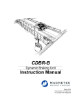 YASKAWA CDBR Instruction manual