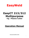 EasyWeld EasyCT 213 Instruction manual