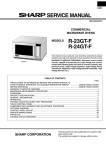 R-23GT-F R-24GT-F SERVICE MANUAL