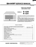Acer R-1200 Service manual
