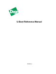 U-Boot Reference Manual