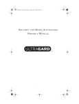 Ultragard Owner Manual