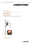 sonarflex manual 2014