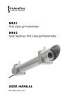 DR01 DR02 manual - Hukseflux - Thermal Sensors