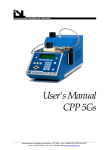 CPP 5Gs User`s Manual