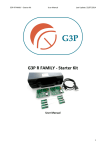 G3P R FAMILY - Starter Kit - g3p
