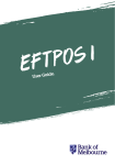 EFTPOS 1 user guide