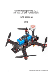 Storm Racing Drone (Type A) USER MANUAL V2.0
