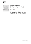 User`s Manual - Fuji Electric