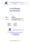 Good Display Specifications