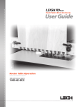 User Guide - Leigh Jigs