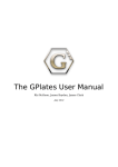 The GPlates User Manual