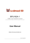 BPU162A-1 User Manual