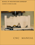 CNC MaNual - SALA IT Support - University of British Columbia