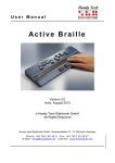 Active Braille