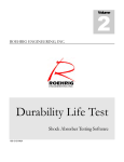 Durability Life Test