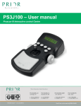PS3J100 – User manual