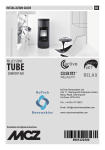 Mcz Tube Wood pellet boiler manual
