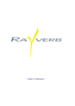 PROSONIQ Rayverb Manual