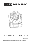 MOVILED BEAM 712 - Manual