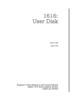 1616: User Disk
