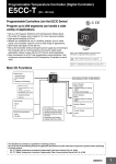 E5CC-T Ramp/Soak Controller Data Sheet
